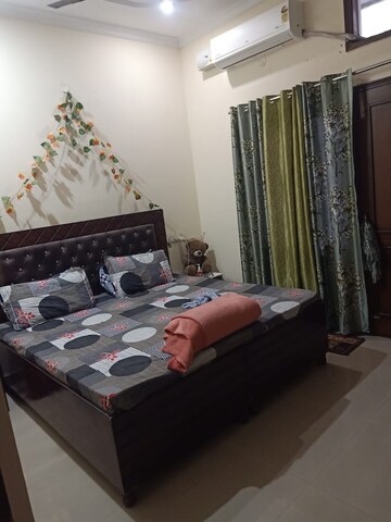 Bedroom in 2 BHK Apartment at Guru Nanak Enclave, Dhakoli Village – for Sale