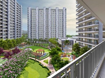 Balcony in 2.5 BHK Apartment at NK Sharma Savitry Greens 2, Ghazipur – for Sale