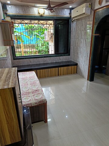 Living Room in 1 BHK Apartment at Runwal Gardens, Dombivli East – for Sale
