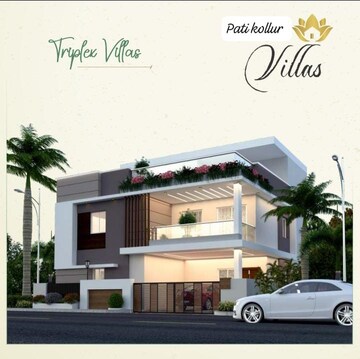 4 BHK Villa – Exterior View View at Kollur Gated Community, Kollur - for Sale
