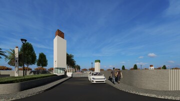 Plot – Exterior View View at Super Corridor - for Sale