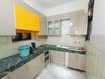 Kitchen in 3 BHK Builder Floor at Sainik Colony – for Sale