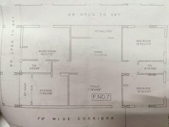 3 BHK Apartment For Resale in MNK Vittal Central Court Bansilalpet Hyderabad  6638424