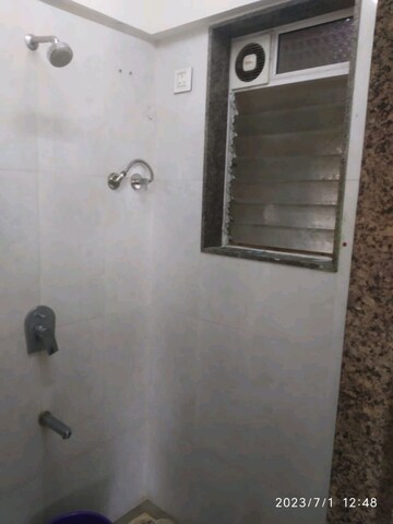 Bathroom in 1 BHK Apartment at Amardeep Mahal, Vile Parle East – for Rent