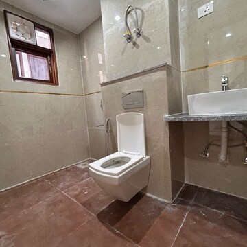 Bathroom in 3 BHK Builder Floor at Chattarpur – for Sale