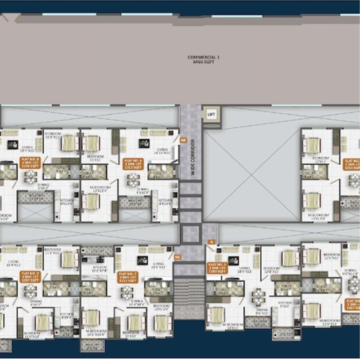 Master Plan in 2 BHK Apartment at Kr Puram – for Sale