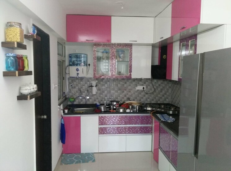 Kitchen, abhiman-blithe-icon 2 Bedroom 540 Sq.Ft. Apartment In Wagholi Pune 7470254