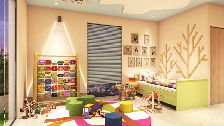 Bedroom, duville-riverdale 3 Bedroom 1168 Sq.Ft. Apartment In Kharadi Pune 7470565