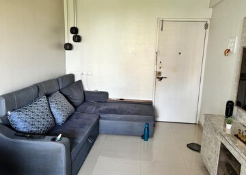Bathroom in 1 BHK Apartment at Puranik City, Kasarvadavali – for Sale