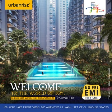 3 BHK Apartment – Exterior View View at Urbanrise The World of Joy, Miyapur - for Sale