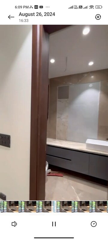 Kitchen in 4 BHK Builder Floor at BPTP District, Sector 81 – for Sale