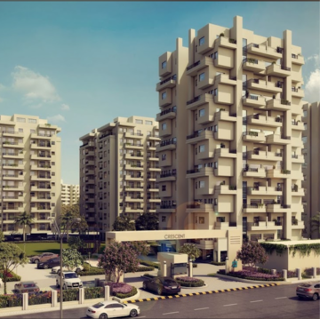 3 BHK Apartment – Exterior View View at Sushma Crescent, Dhakoli Village - for Sale