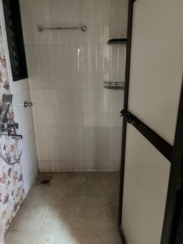 Bathroom in 1 BHK Apartment at Akash Arpan Residency, Nalasopara West – for Sale