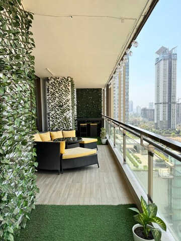 Balcony in 3.5 BHK Apartment at M3M Golf Estate, Sector 65 – for Sale