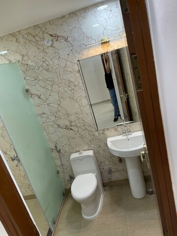 Bathroom in 3 BHK Builder Floor at New Rajinder Nagar – for Sale