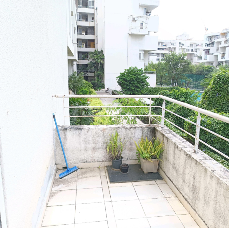 Balcony, rohan-mithila 2 Bedroom 1280 Sq.Ft. Apartment In Pune International Airport Pune 7471817