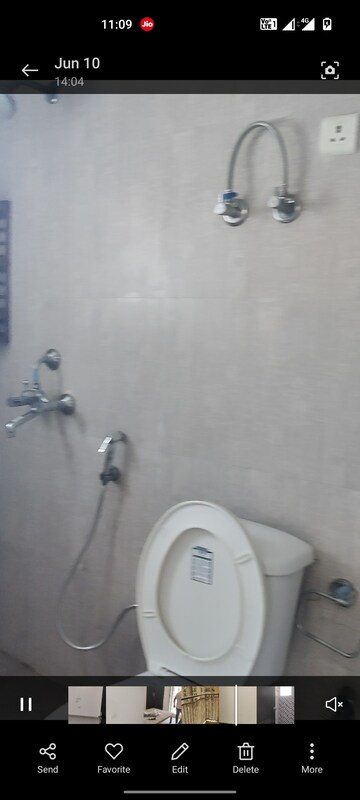 Bathroom in 3 BHK Apartment at Aditya World City, Shahpur Bamheta – for Sale