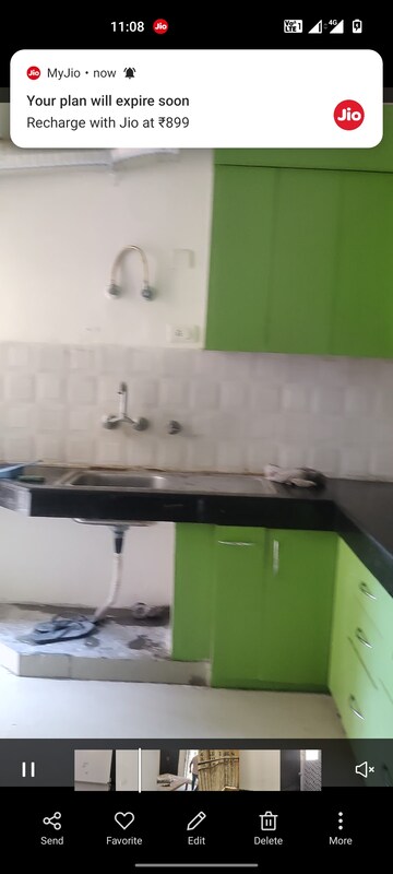 Kitchen in 3 BHK Apartment at Aditya World City, Shahpur Bamheta – for Sale
