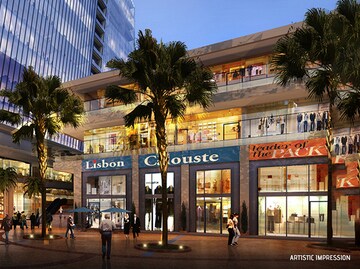  Shop – Exterior View View at M3M Corner Walk, Sector 74 - for Sale