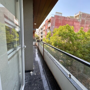 Balcony in 3 BHK Builder Floor at Chattarpur – for Sale