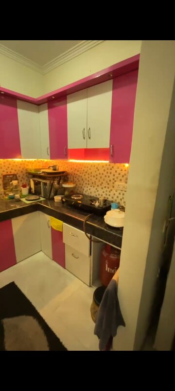 Kitchen in 2 BHK Apartment at SVP Gulmohur Garden, Raj Nagar Extension – for Sale