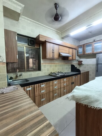 Kitchen in 2 BHK Apartment at Parsik Nagar – for Sale