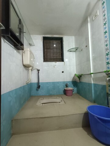 Bathroom in 2 BHK Apartment at Parsik Nagar – for Sale