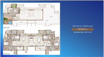 5 BHK Penthouse – Exterior View View at Smart World One DXP, Sector 113 - for Sale