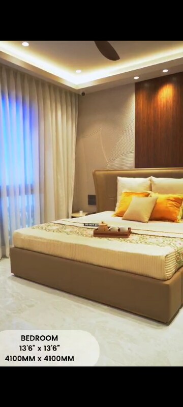 Bedroom in 4 BHK Apartment at Pristine O2 World, Wagholi – for Sale