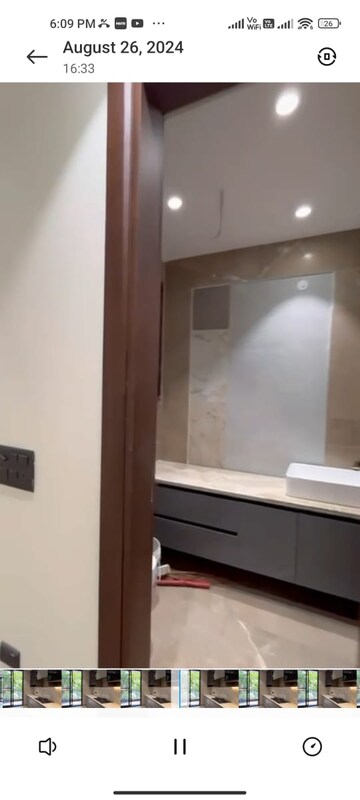 Kitchen in 3 BHK Builder Floor at BPTP Park Central, Sector 85 – for Sale