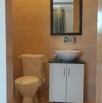 Bathroom in 3 BHK Apartment at Fortune Victoria Heights, Kishanpura – for Sale