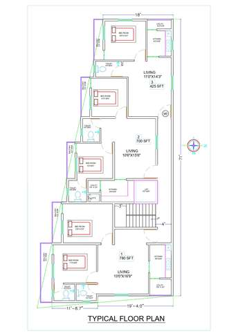 1 BHK Apartment For Resale in Maruthi Sevanagar Bangalore  7474946