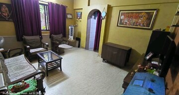 Living Room in 1 BHK Apartment at Vijay Nagari CHS, Vijay Nagari – for Sale