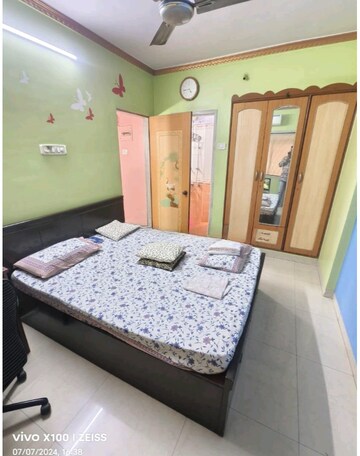 Bedroom in 1 BHK Apartment at Rutu Estate, Brahmand – for Sale