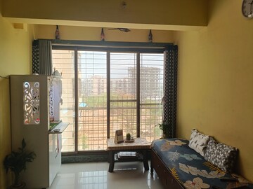 Living Room in 1 BHK Apartment at Tulsi Sanidhya, Ambernath – for Sale