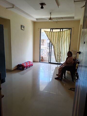 Living Room in 1 BHK Apartment at Happy Home Sarvodaya Nagar, Ambernath West – for Sale