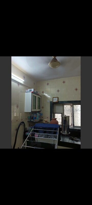 Kitchen in 1 RK Apartment at Saidham CHS Kalwa, Kalwa – for Sale