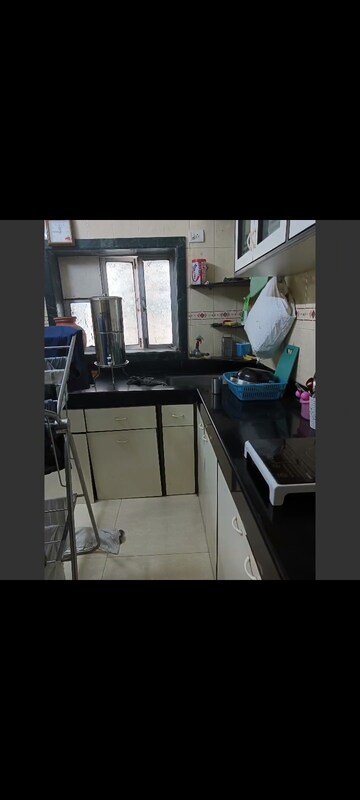 Kitchen in 1 RK Apartment at Saidham CHS Kalwa, Kalwa – for Sale