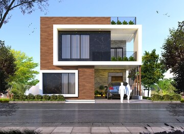4 BHK Villa – Exterior View View at Kollur Gated Community, Kollur - for Sale