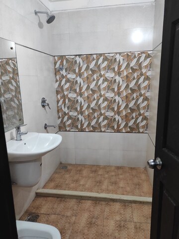 Bathroom in 3 BHK Apartment at Golden Sand Apartments, Dhakoli Village – for Sale