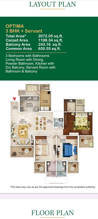 2 BHK Apartment For Resale in Sector 74 A Mohali  7476816