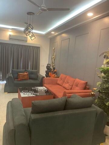 Living Room in 3 BHK Builder Floor at Palam Vihar – for Sale