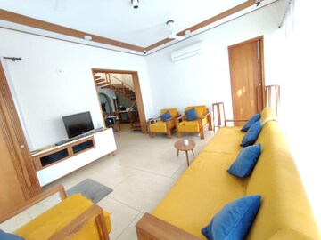 Living Room in 5 BHK Villa at South Bopal – for Sale