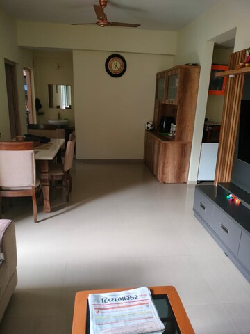 Living Room in 2 BHK Apartment at Vishwanath Maher Homes, Shela – for Sale