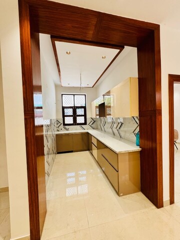 Kitchen in 4 BHK Builder Floor at Green Fields Colony – for Sale