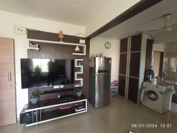 Living Room in 2 BHK Apartment at Adajan – for Sale