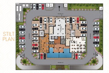 Master Plan in 4 BHK Apartment at Rohit Galaxy, Gomti Nagar – for Sale