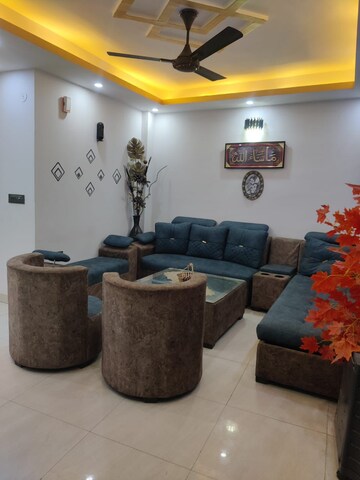 Living Room in 3 BHK Builder Floor at Jai Laxmi Apartments, Sector 73 – for Sale