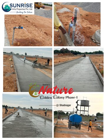  Plot – Exterior View View at Sunrise Golden Galaxy, Shadnagar - for Sale