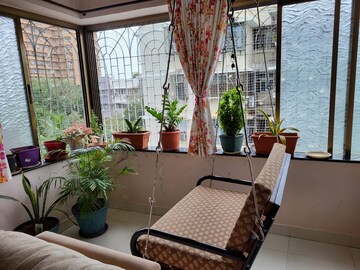 Balcony in 1 BHK Apartment at Anand Chhaya, Prabhadevi – for Sale
